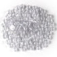 Feleph 1000Pcs Transparent Clear Round Plates 1X1 Building Blocks Parts And Pieces Mini Bricks Dots Bulk Studs Accessories Compatible With Major Brand 4073