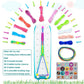 VERTOY Friendship Bracelet Making Kit for Girls - Cool Arts and Crafts Toys for 6 7 8 9 10 11 12 Years Old, Bracelet String and