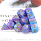 Haxtec 11PCS DND Dice Set Extra D6 D20 Polyhedral D&D Dice Compatible with Dungeons and Dragons Roleplaying Dice Games -Light Bl