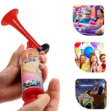 Pump Air Horn Mini, Banhao Handheld Air Horn Hand Pumps Noisemakers For Sporting Events, Parties, Celebrations, Fun Birthday Par
