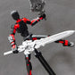 Altuco Assembled T13 Action Figure With Multiple Accessories,Black-Red 3D Printed Multi-Jointed Titan 13 Figure,Dummy 13 Desktop