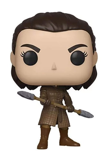 Funko Pop! Tv: Game Of Thrones - Arya With Two Headed Spear, Multicolor