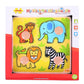 Bigjigs Toys Wooden Peg Puzzle Safari - Quality Peg Puzzle For 1 Year Old, Fine Motor Skills Toys For Babies & Toddlers, First A
