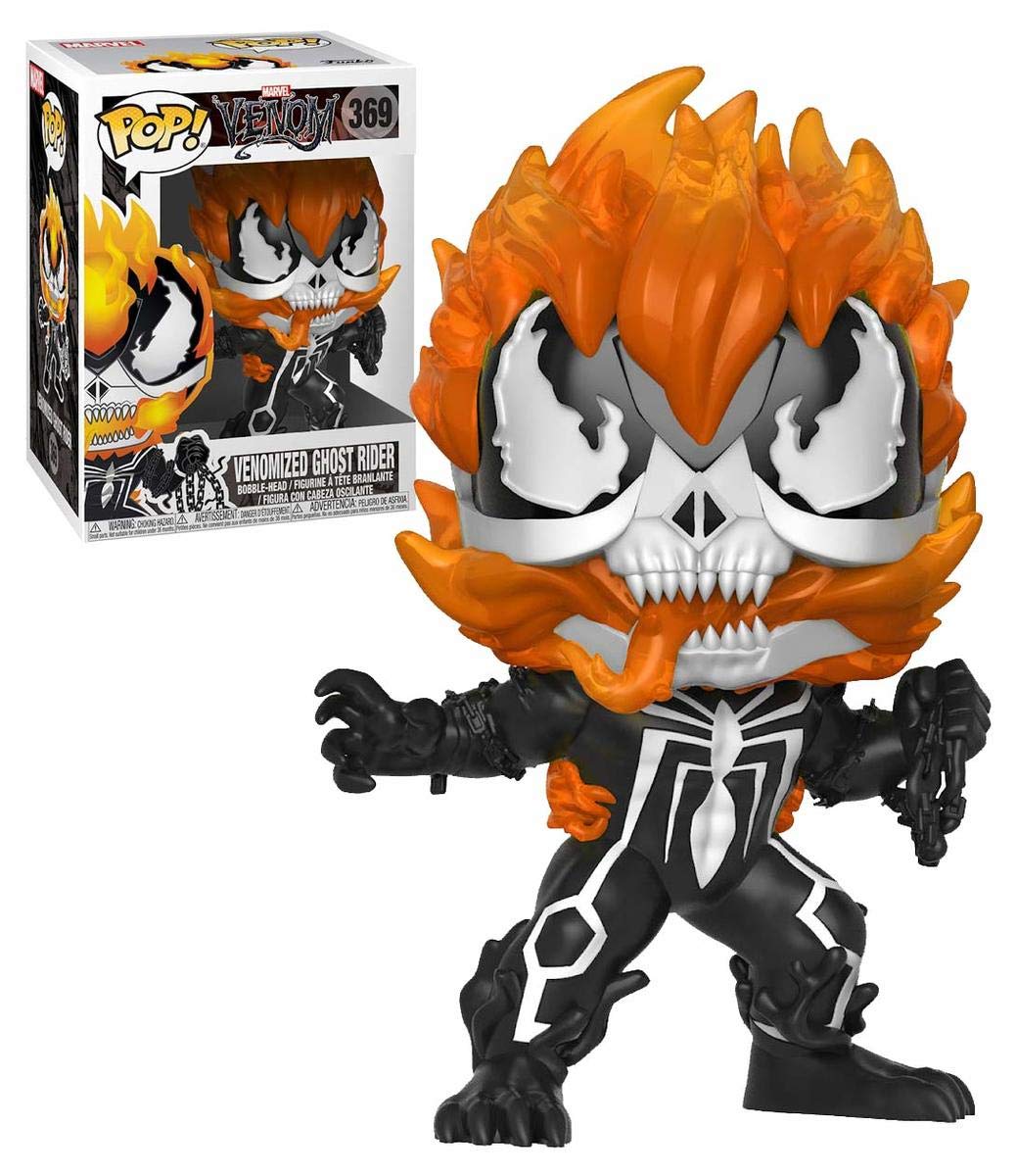 Pop! Marvel Venom Vinyl Bobble-Head Venomized Ghost Rider #369 Walmart Exclusive