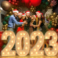 4Ft Large Light Up Numbers, Giant Marquee Numbers 3 For 3Rd 13Rd 30Th Birthday Decorations, Big Light Up Numbers For Party Anniv