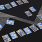 Biouai Mtg Playmat For Tcg Card Playing Game - 2Pcs Black Stitched Play Mat With Tube For Cards Gameplay, Mtg, Yugioh, Magic The