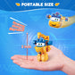 Super Wings Transforming Toys, 2 in Marty Robot Transformable Action Figures, 2-in-1 Mode Robot Transform Toys for Boys Girls 4-