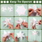 Juinipe DIY Pinwheels Craft for Kids Blank White Color Your Own Pinwheels Paper Craft Kits for Boys Girls Summer Activities Art