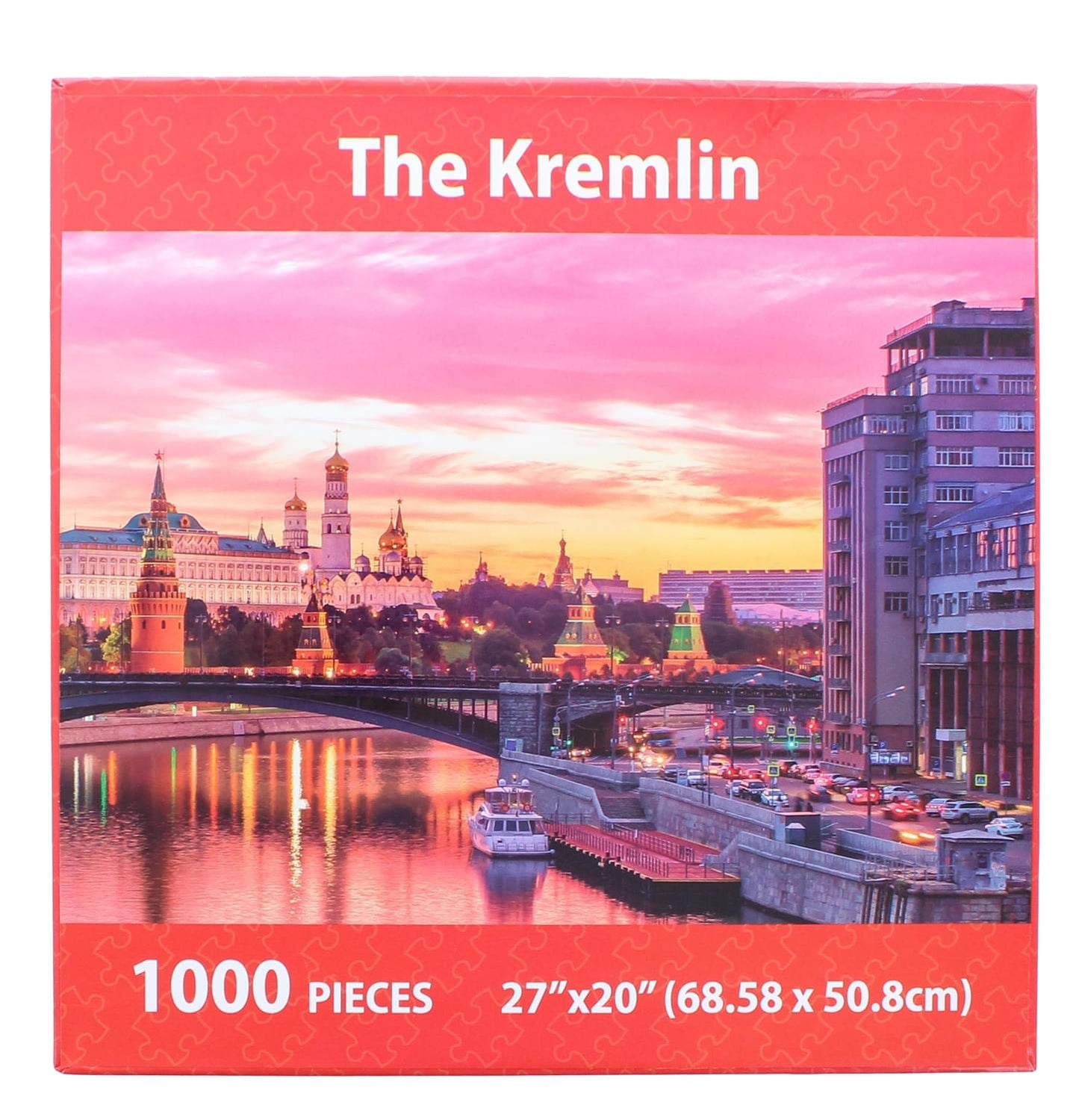 Puzzle Mate - The Kremlin - 1000 Piece Jigsaw Puzzle