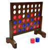 Gosports 2 Foot Width Giant 4 In A Row Game With Carrying Case, Made From Wood
