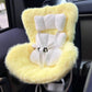 NUJOLI La-bubu Car Seat, Car Air Vent Safety Seat, Perfect for Car Decoration and Display, Suitable for 17cm La-bubu Dolls, Cute