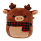 Squishmallows Kellytoy 2022 4' Ruby The Moose - Includes Stickers