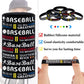 Deekin 36 Pcs Baseball Motivational Silicone Wristband Bracelets Baseball Party Favors Gifts Sports Prizes Birthday Party Suppli