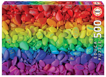 Educa 500 Piece Jigsaw Puzzle - Pebbles - 19248