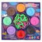 Momai Fantasy Dough Clay Set 8 Cans Of Dough 12 Moulds For Kids