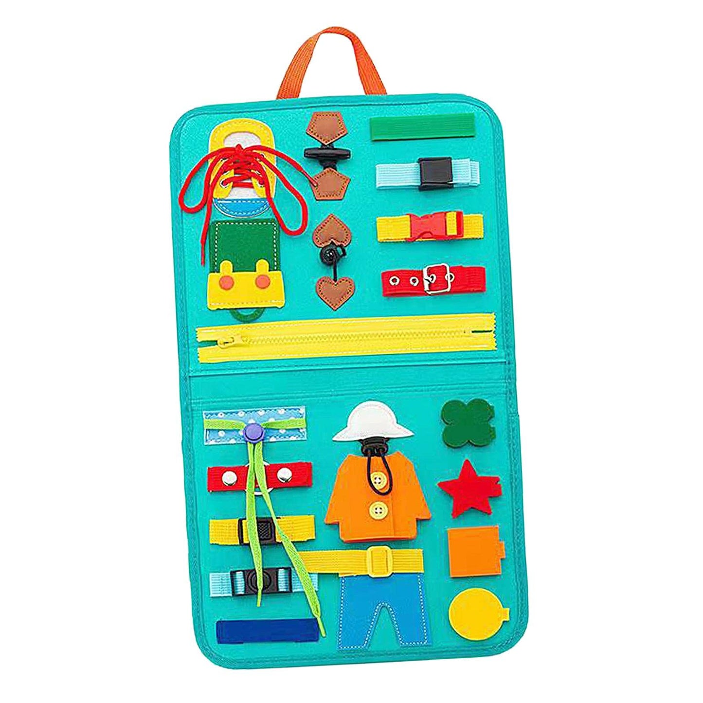 Bnf Busy Board Fine Motor Skill Game Develop Basic Skills Educational For Age 3+ Greenbaby | Toys For Baby | Developmental Baby 