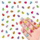 WOZADU 200 PCS Tiny Ladybug for Crafts Dollhouse Miniatures Things Luminous Mini Ladybug for Fairy Garden Micro Landscaping Decoration