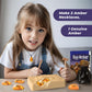 EDUMAN Amber Dig Kit  Artificial Insect Resin Specimens Excavation Kit  Dig Up 6 Bugs Fossil Kit  STEM Geographic Educational Toys  Science Kits for Kids Age 6-8-12  Birthday Gifts for Boys and Girls