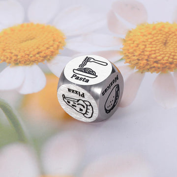 Valentines Day Anniversary Date Night Gifts Gifts for Boyfriend Girlfriend Husband Wife Food Decision Dice Decider for Him Her B