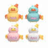 Crackles Wind-Up Duck - Mini Clockwork Animal That Walks And Flaps Wings - No Battery Cute Baby Toy, Return Gift, Crawling Toy F