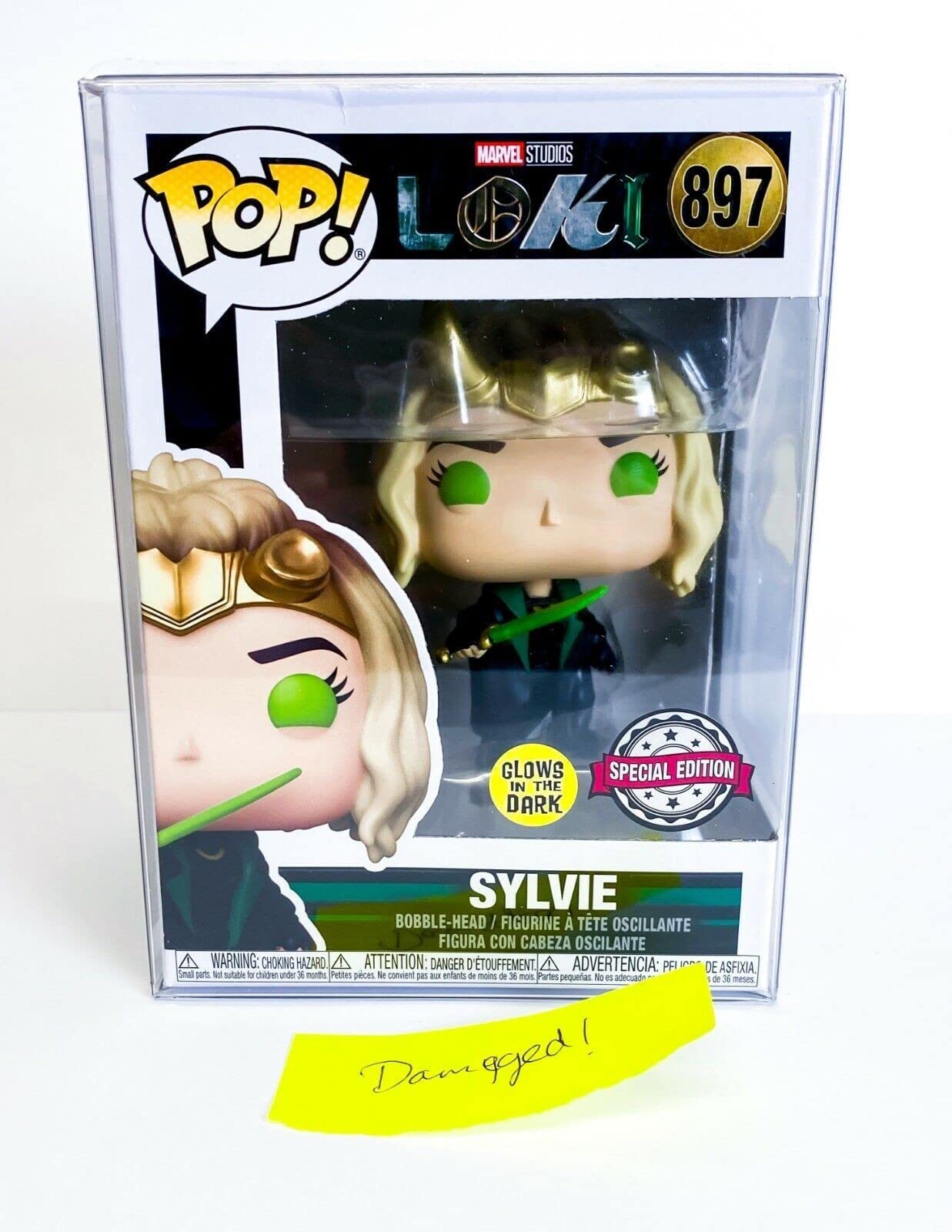 Funko Pop Marvel Loki Sylvie Glow