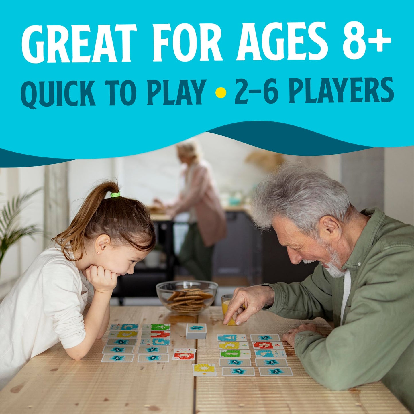 Ripple Card Game - Match, Stack, And Collect Combos On Your Beach. Easy To Learn And Fun For Kids, Teens, & Adults.