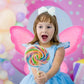 Nenmatte Fairy Girls Wings,Girls Butterfly Wing For Birhday Party,Sparkle Angel Wings Halloween Costume Dress Up For Kids Women