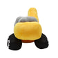 Yonlit Soft Excavator Stuffed Construction Toy Super Cute Plush Digger Trucks Excellent Gifts For Kids Or Birthday Party 11 Inches