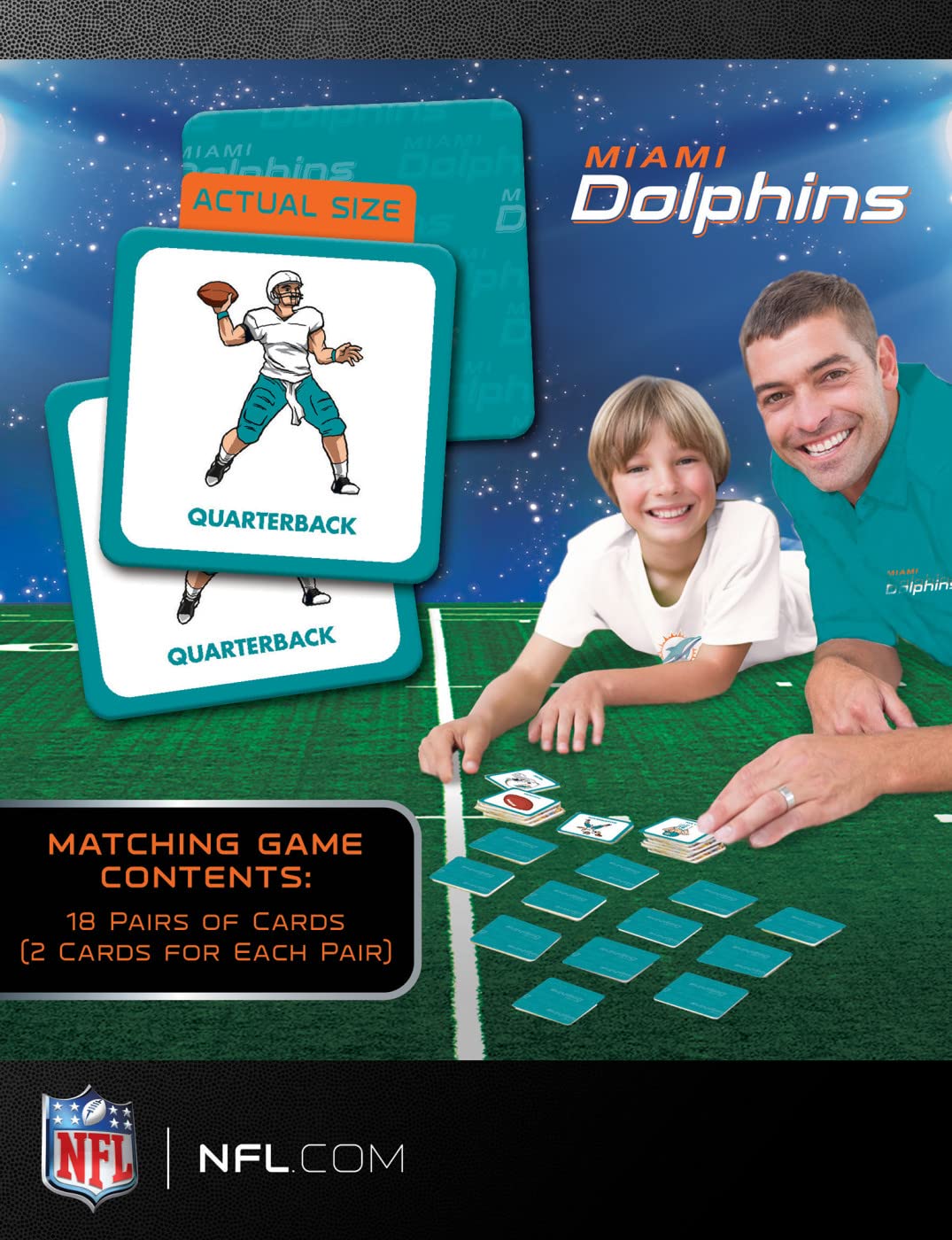 Miami Dolphins Matching Game