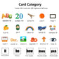 Kidzdo Toddler Audible Flash Cards With Music, Montessori Toys, Pocket Speech Therapy Toys, 600 Sight Words, Alphabet, Numbers 0