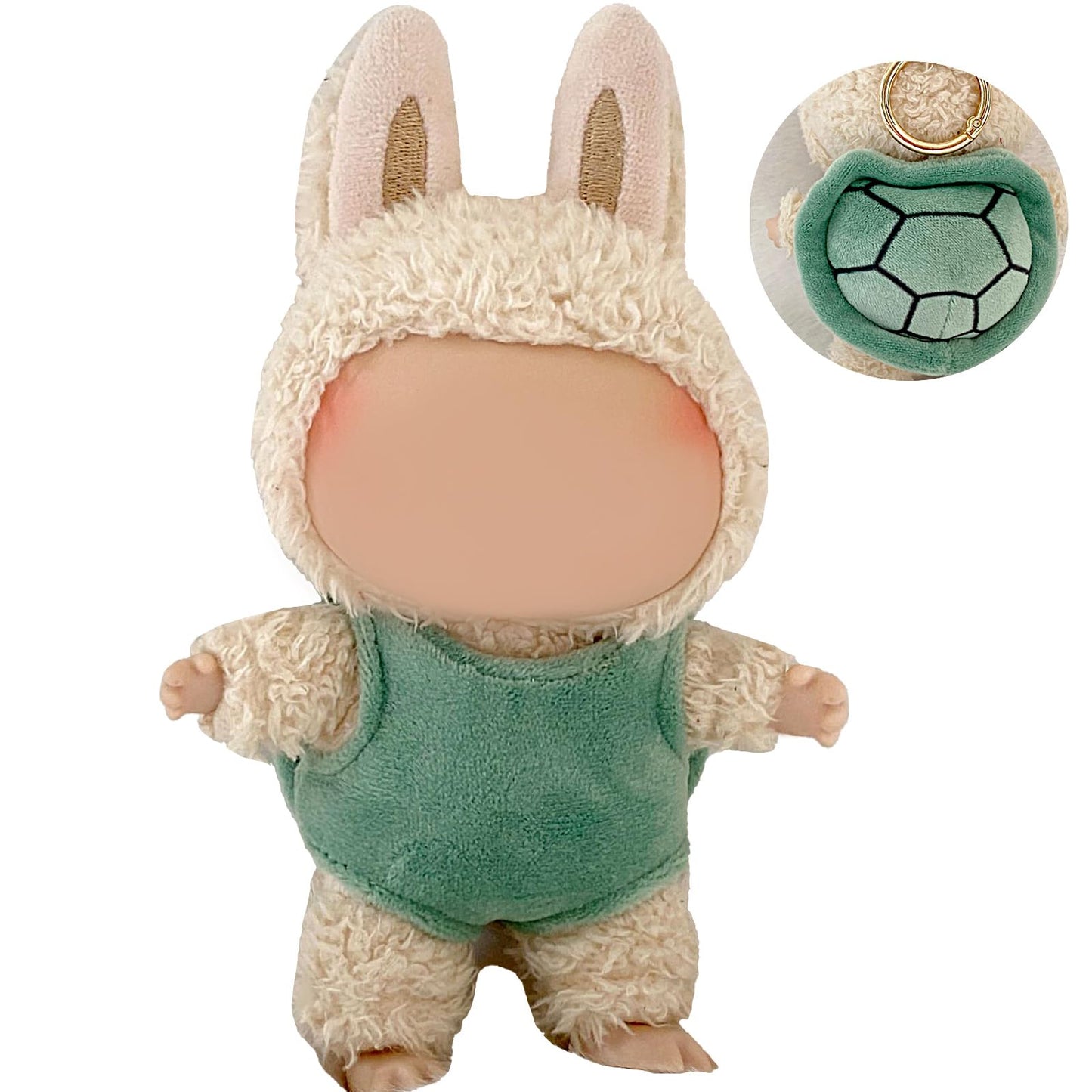 CPCOIN 17cm Doll Clothes Set (No Doll) Cute Casual Dolls Outfit with Accessories enhanced Suit for Dolls Dress up Display (Style 6)