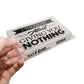 Giving You Nothing So I Did Prank Gift Box - Gag Gift for Friends Clear Gift Box Clean Humor Novelty Gags for Family Stocking Stuffers for Men