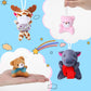 Zhanmai 100 Pcs Mini Plush Stuffed Animal Bulk Small Animal Toys Keychain Party Favors Easter Egg Stuff For Kids Birthday Valentine Carnival Classroom Prizes Gift Goodie Bag Filler(Ocean Style)