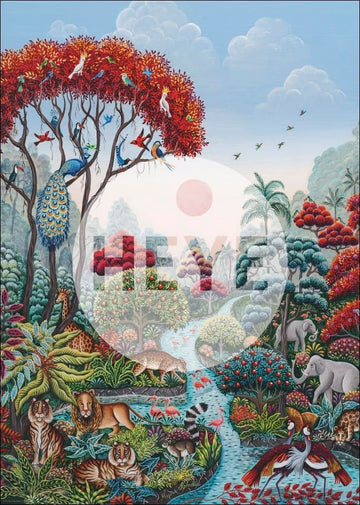 Heye Wildlife Paradise 2000 Piece Jigsaw Puzzle, Zilver