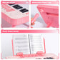 Toddler Piano Toys Gifts For Girl Age 1 2 3-5, Pink Baby Piano Music Toy, Kids Piano With 24 Keys, Microphone And Music Sheet St