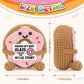 A Aifamy Funny Positive Doughnut, Emotional Cute Crochet Potato Partner Toy With Positive Card Cheer Up Funny Gifts For Best Fri