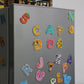Ehr Magnetic Letters, Colorful Abc Animal Alphabet Fridge Magnets,Thick Eva Material, Suitable For Toddlers Aged 3 4 5 ((Thicken
