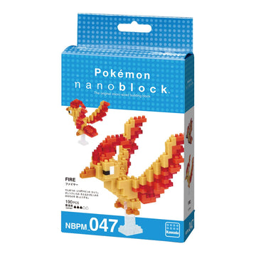 Nanoblock - Pokémon - Moltres, Pokémon Series Building Kit