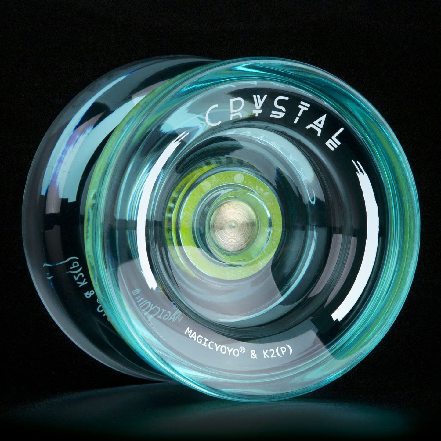 Magicyoyo Pack Of 3 Responsive Yoyos For Kids Beginners, K2 (Crystal Yoyo With 3 Yo Yo Gloves, 3 Yo-Yo Bags, 18 Yoyo Strings (Gr