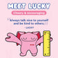 Bumpas Weighted Plush Toy - Cute Cuddle Pal, Lucky