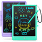 Kidopire Toys for 3-6 Year Old Girls Boys, 2Pack LCD Writing Tablet for Kids Doodle Board, Reusable Drawing Board Drawing Tablet