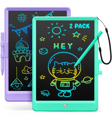 Kidopire Toys for 3-6 Year Old Girls Boys, 2Pack LCD Writing Tablet for Kids Doodle Board, Reusable Drawing Board Drawing Tablet