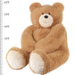 Vermont Teddy Bear Giant 6 Foot Plush Stuffed Animal - Brown Life Size Teddy Bear