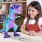 Goliath Wow In The World Soft Jumbo T-Rex | Kids Play Dinosaur | Learning Through Play | Includes Dinosaur Toy And Fun Fact Card