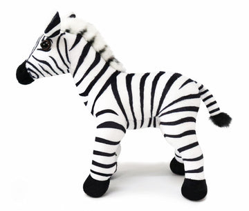 Ice King Bear Wild Animal Small Stuffed Animals Zoo Family Plush Toy (Zebra 7 Inches)
