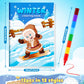 BenLouis 12 Winter Mini Coloring Books Kids with 12 Stacking Crayons Polar Animals Party Favors Small Activity Books Bulk for Ki