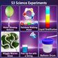 Unglinga 53 Experiments Science Kits For Kids Boys Girls, Gift Ideas For Birthday Christmas, Chemistry Physics Set, Stem Activities Learning Educational Scientist Toys