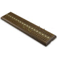 Sterling Games Wooden Cribbage 12 Inch Double Track Cribbage Board With Rich Italian Inlaid 2 Players
