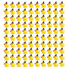 100pcs Mini Resin Duck  Tiny Ducks Halloween Witch Hat Miniature Resin Duck Little Resin Ducks for Crafts School Dollhouse Halloween Decoration (Purple Wizard Hat)