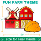 Cute Fridge Magnets for Toddlers 1-3, Large Size Refrigerator Magnets for Kids, Durbale Farm Animals Toddler Magnet Toys, Full B